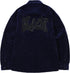 BEASTER Corduroy Shirt Gorgeous Gold Mine Letter Embroidered Jacket
